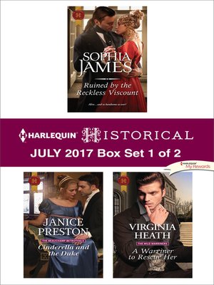 cover image of Harlequin Historical July 2017, Box Set 1 of 2